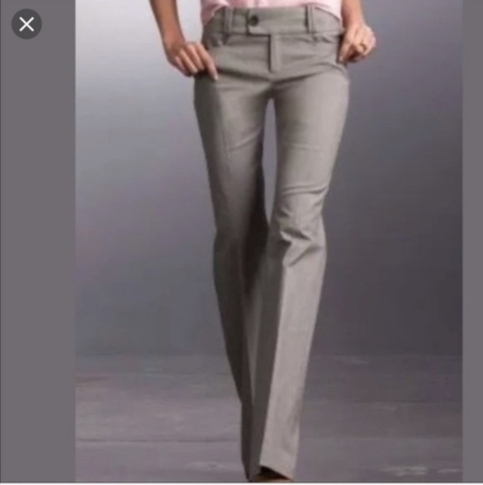 B2G1 Banana Republic Gray Flare Leg Dress Pants